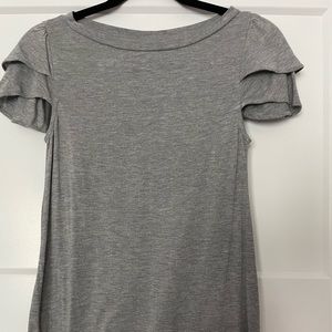 Loft Ruffle Sleeve T-Shirt